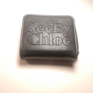 See By Chloe black wallet